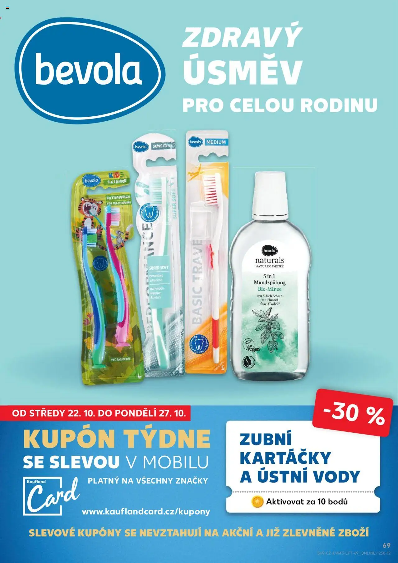 Kaufland leták - Plzeň od 22.10.2025 | Strana: 69 | Produkty: Bevola