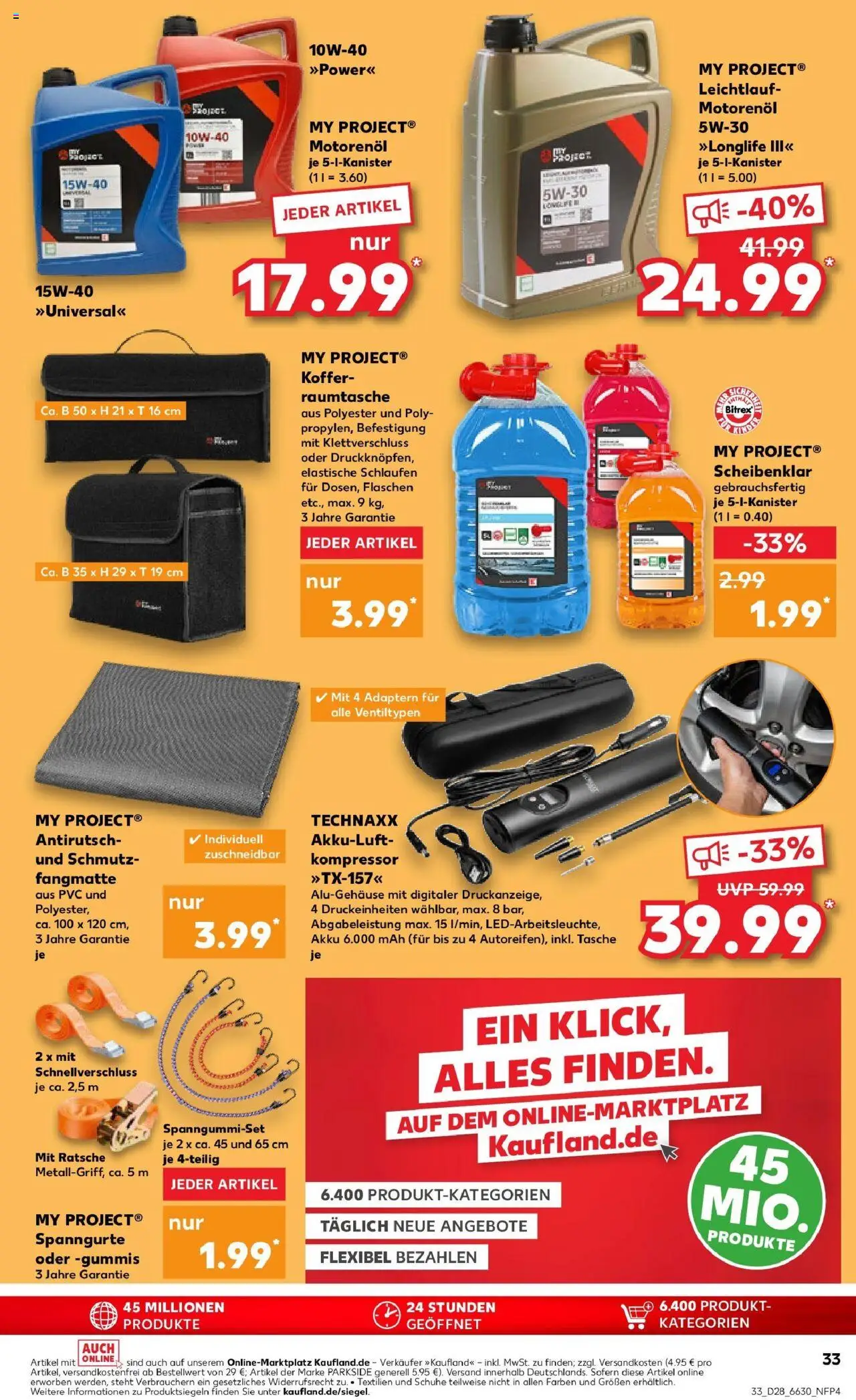 Kaufland prospekt Biedenkopf	 - gültig ab dem 13.07.2025 | Seite: 48 | Produkte: Tasche, Schmutzfangmatte, Koffer