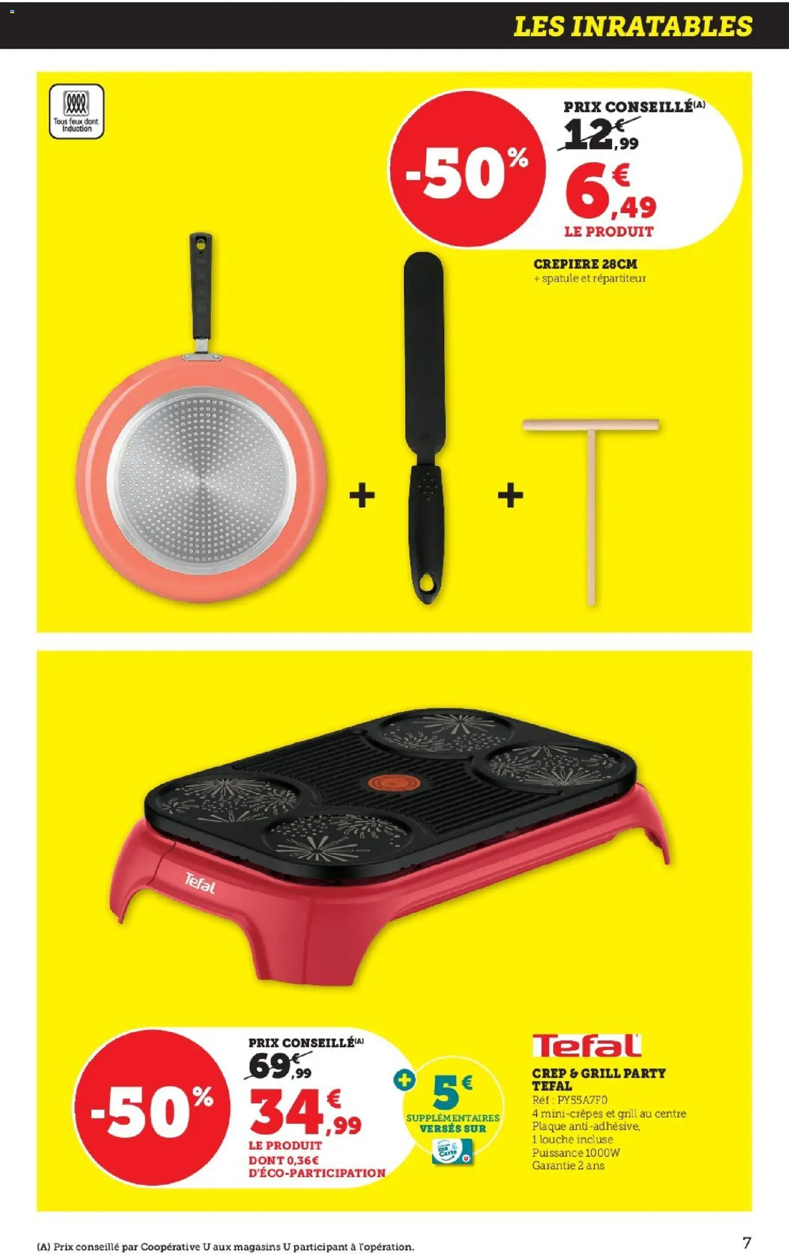 {H1} | Page: 7 | Produits: Grill, Spatule, Crêpière, Tefal