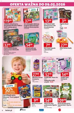 Pogląd oferty "E.Leclerc gazetka" - ważna od 21.04.2026 | Strona: 8 | Produkty: Karta, Gra, Wyrzutnia
