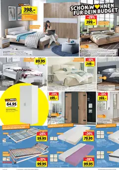 Sconto Prospekt 	 ab 22.12.2025 gültig | Seite: 4 | Produkte: Top, Matratze, Drehtürenschrank, Polsterbett
