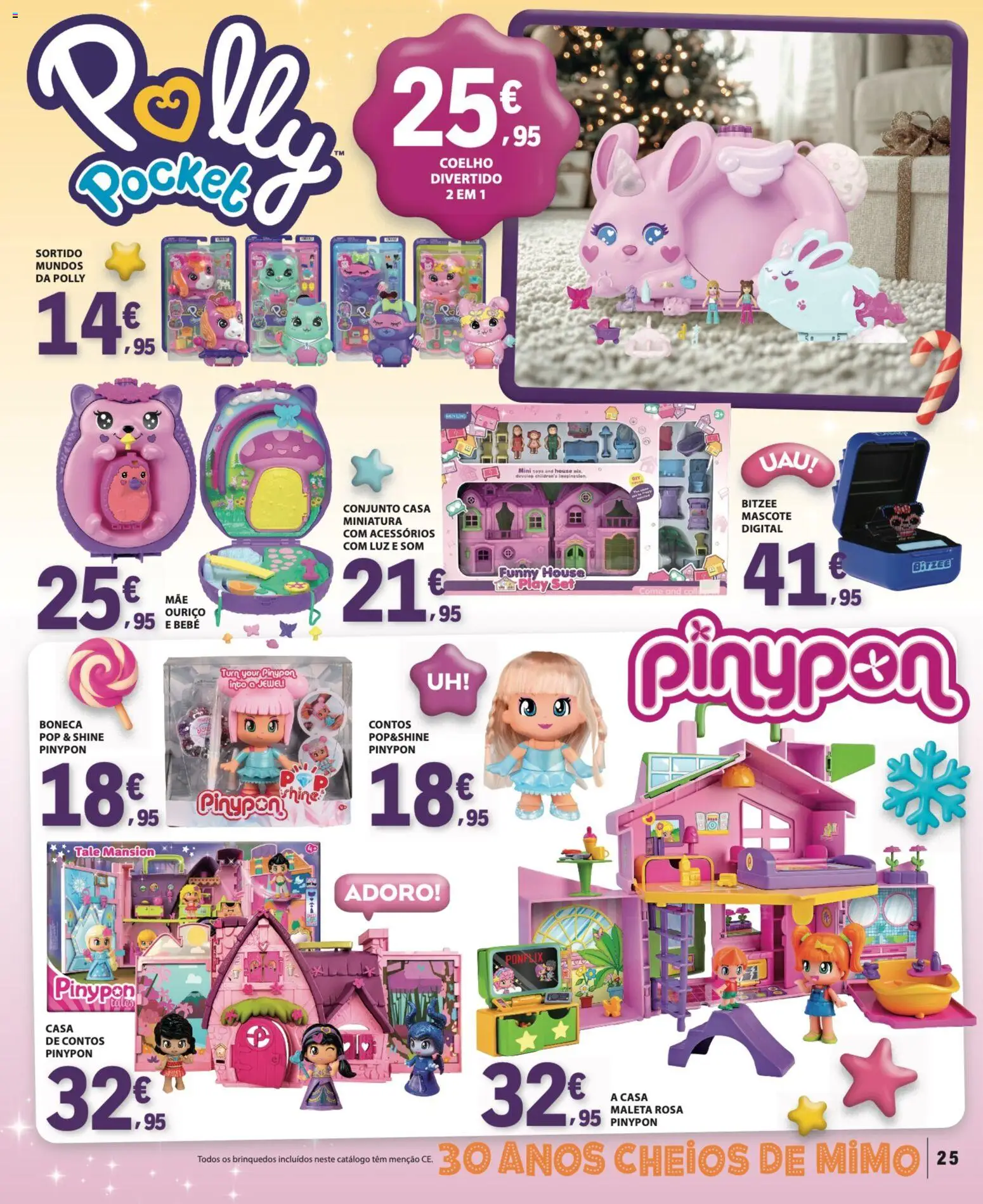 E.Leclerc Brinquedos de Natal │ válido de 11.11.2025 | Página: 25 | Produtos: Coelho