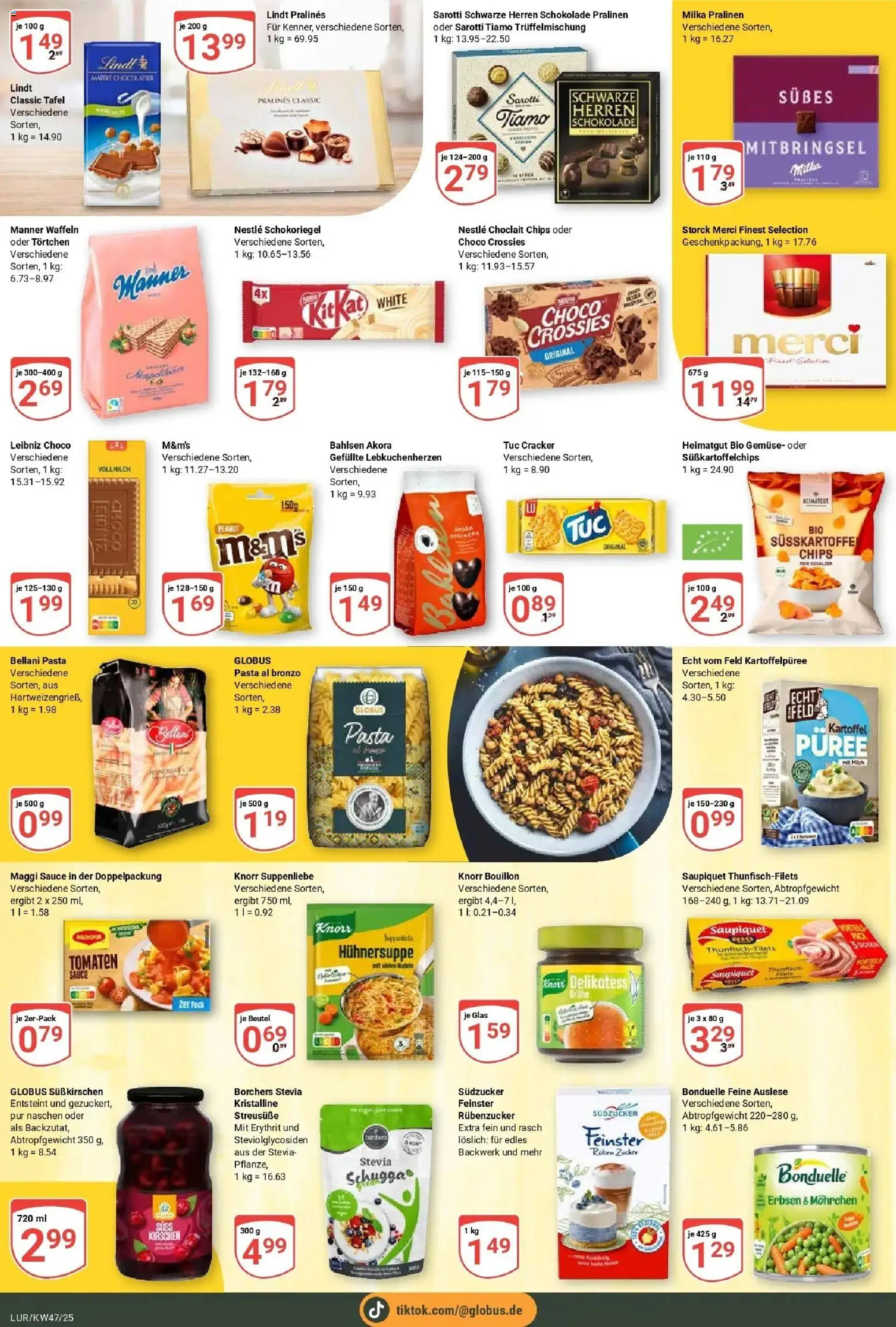 Globus prospekt Hamburg	 – gültig ab 17.11.2025 | Seite: 21 | Produkte: Maggi, Milka, Zucker, Chips