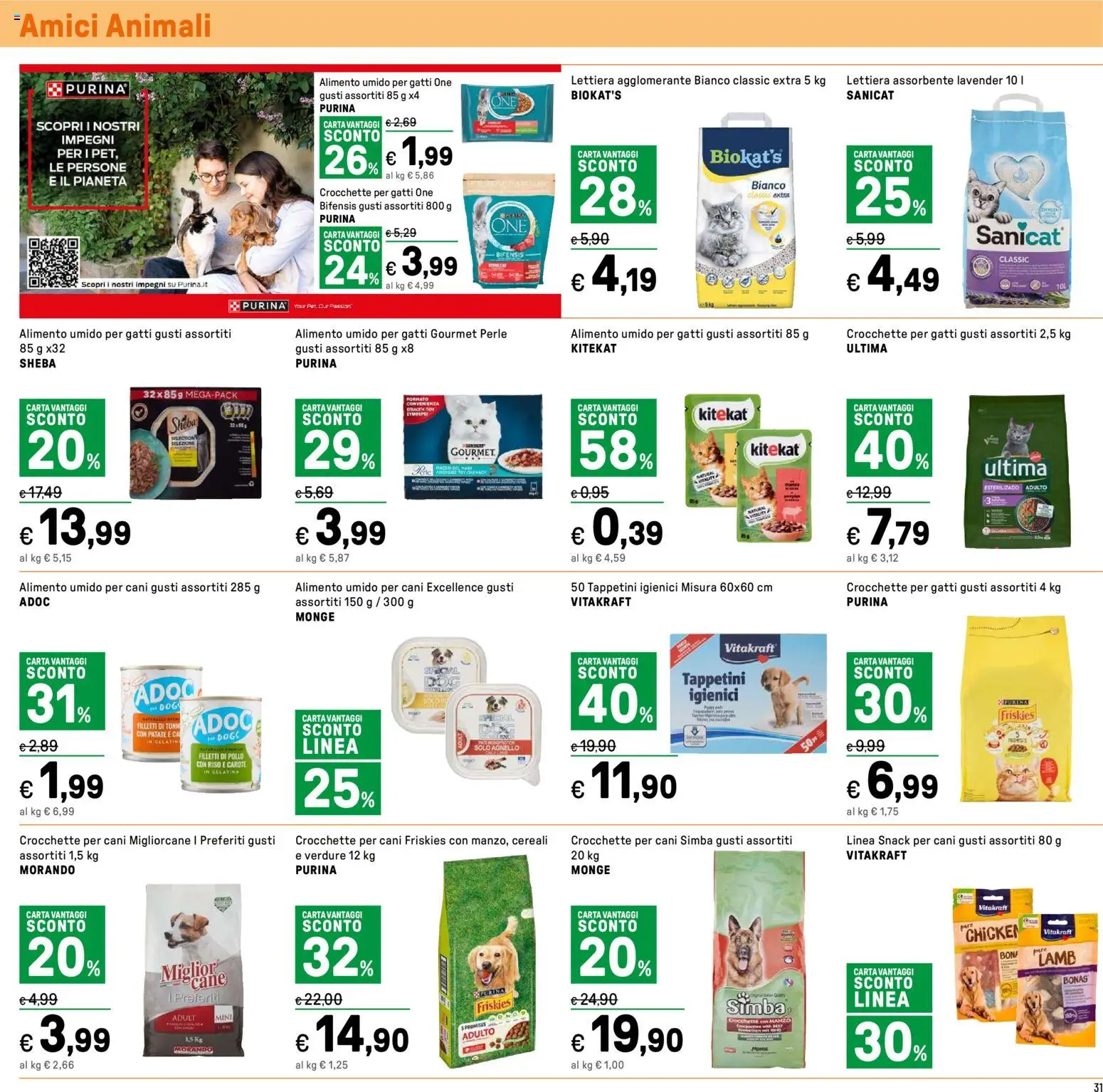 Volantino Iper del 03.11.2025 | Pagina: 31 | Prodotti: Pollo, Patate, Crocchette, Agnello