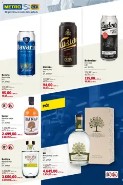 Metro katalog - pregled Metro kataloga - važi od 30.10.2025 | Strana: 7 | Proizvode: Budweiser, Alkohol, Kruške, Pivo