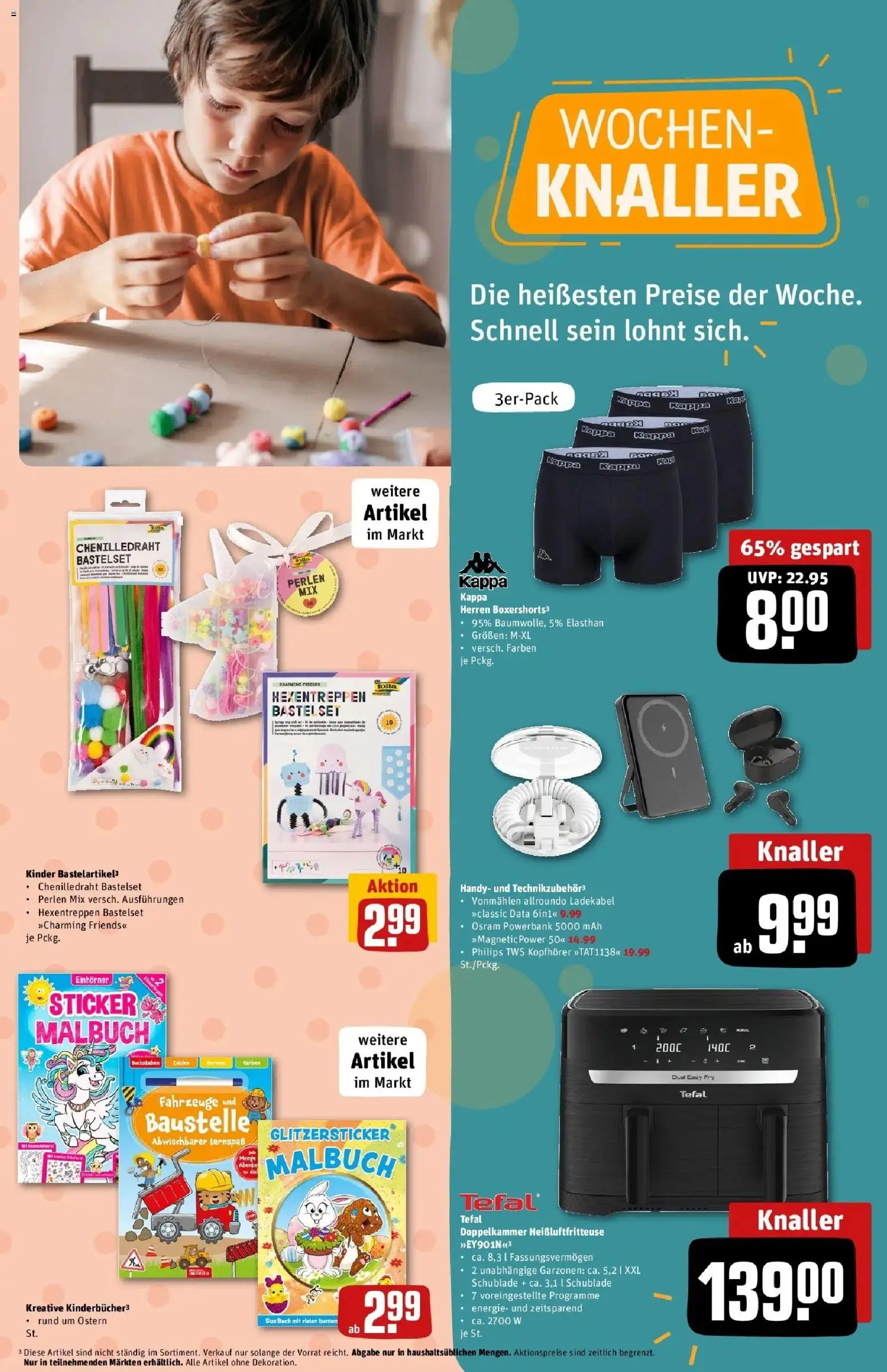 Rewe Prospekt Mönchengladbach	 – gültig ab 02.03.2026 | Seite: 29 | Produkte: Philips, Heißluftfritteuse, Powerbank, Kopfhörer