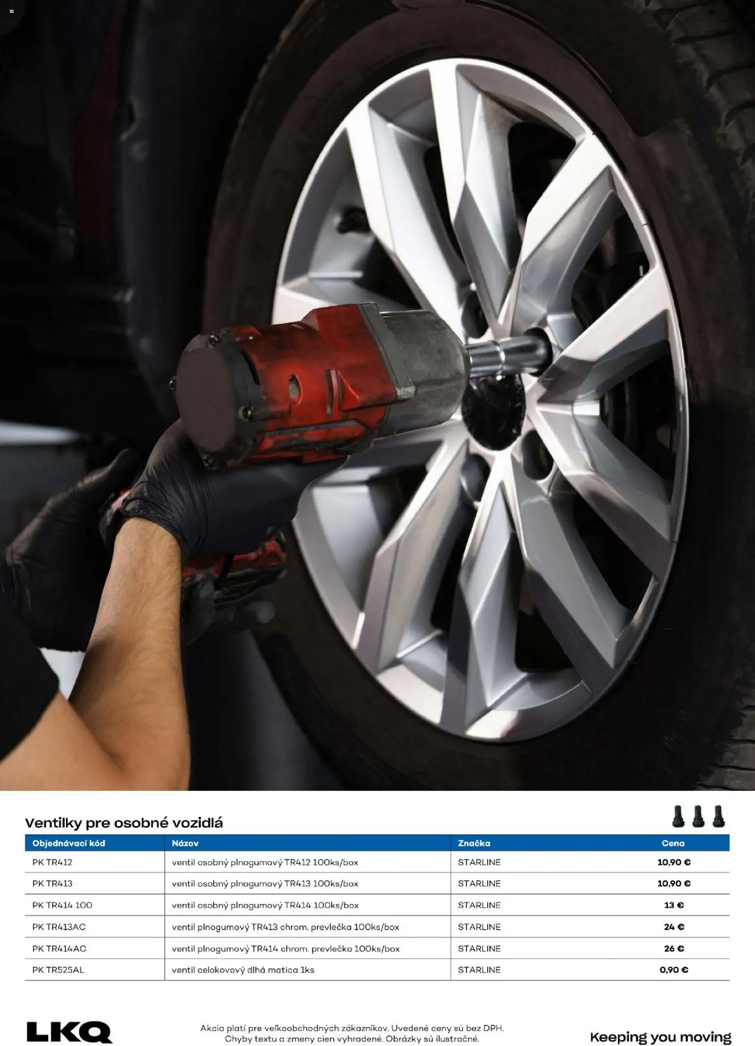 Nové Auto Kelly akcie – leták je platný od 16.03.2026 | Strana: 3 | Produkty: Ventil