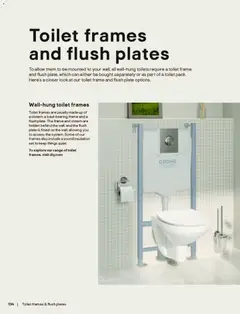 Preview of B&Q - Bathrooms valid from 16.12.2025 | Page: 134 | Products: Toilet