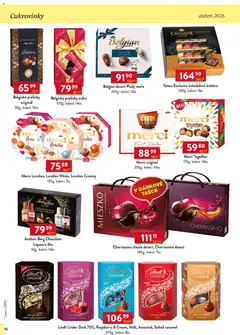 Náhled letáku Astur & Qanto leták - Velkoobchod 04/2026 od 01.04.2026 | Strana: 98 | Produkty: Lindor, Finest, Anthon Berg, Belgické pralinky