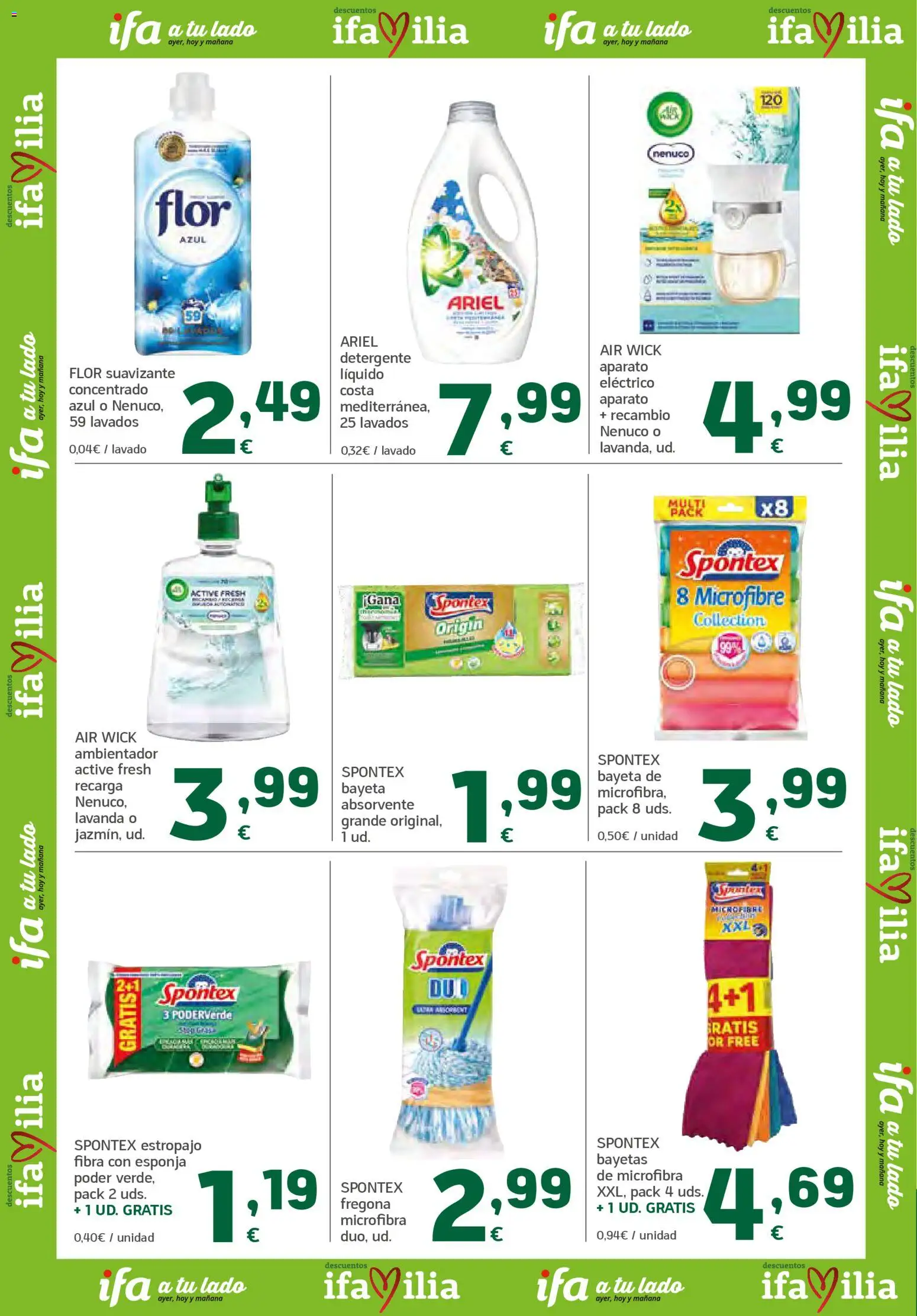 HiperDino folleto │ válido desde el 23.04.2026 | Página: 28 | Productos: Esponja, Detergente, Suavizante