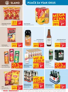 Spar katalog akcije – veljaven od 08.10.2025 | Stran: 25 | Izdelki: Falafel, Paprika, Kos, Cips