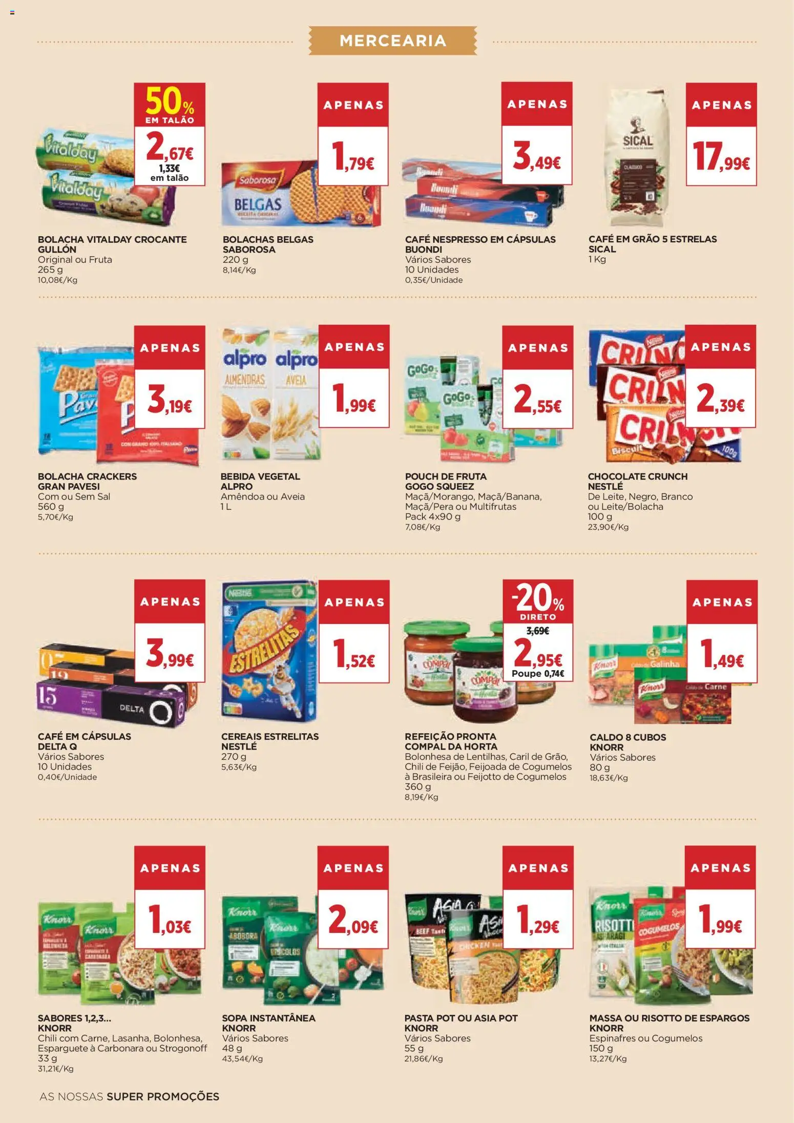 El Corte Ingles folheto │ válido de 01.01.2026 | Página: 8 | Produtos: Aveia, Esparguete, Chocolate, Bebida