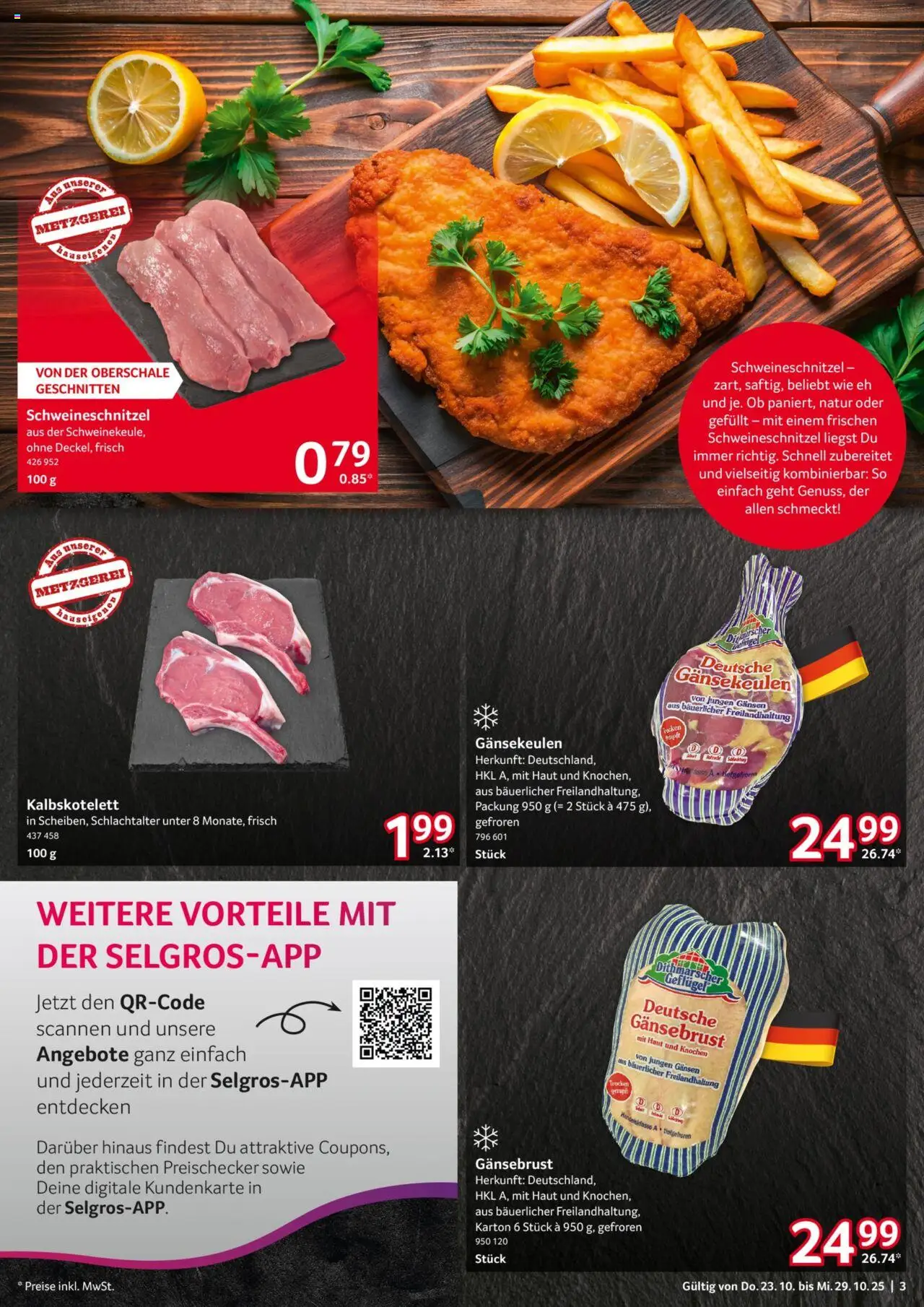 Selgros Prospekt 	 – gültig ab 23.10.2025 | Seite: 3
