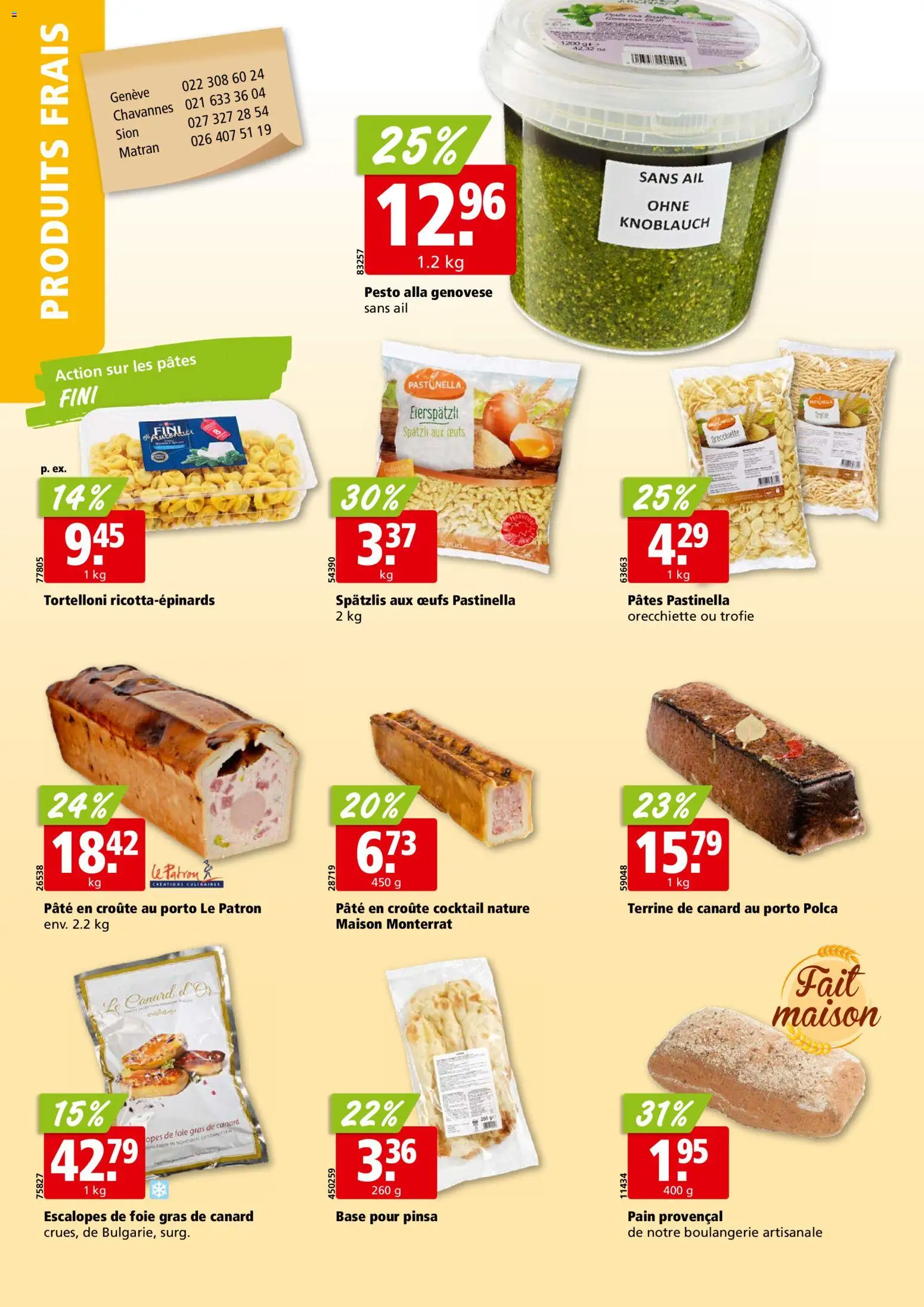 Aligro Aktionen Chavannes, Matran, Genève, Sion – gültig ab 02.02.2026 | Seite: 12 | Produkte: Knoblauch