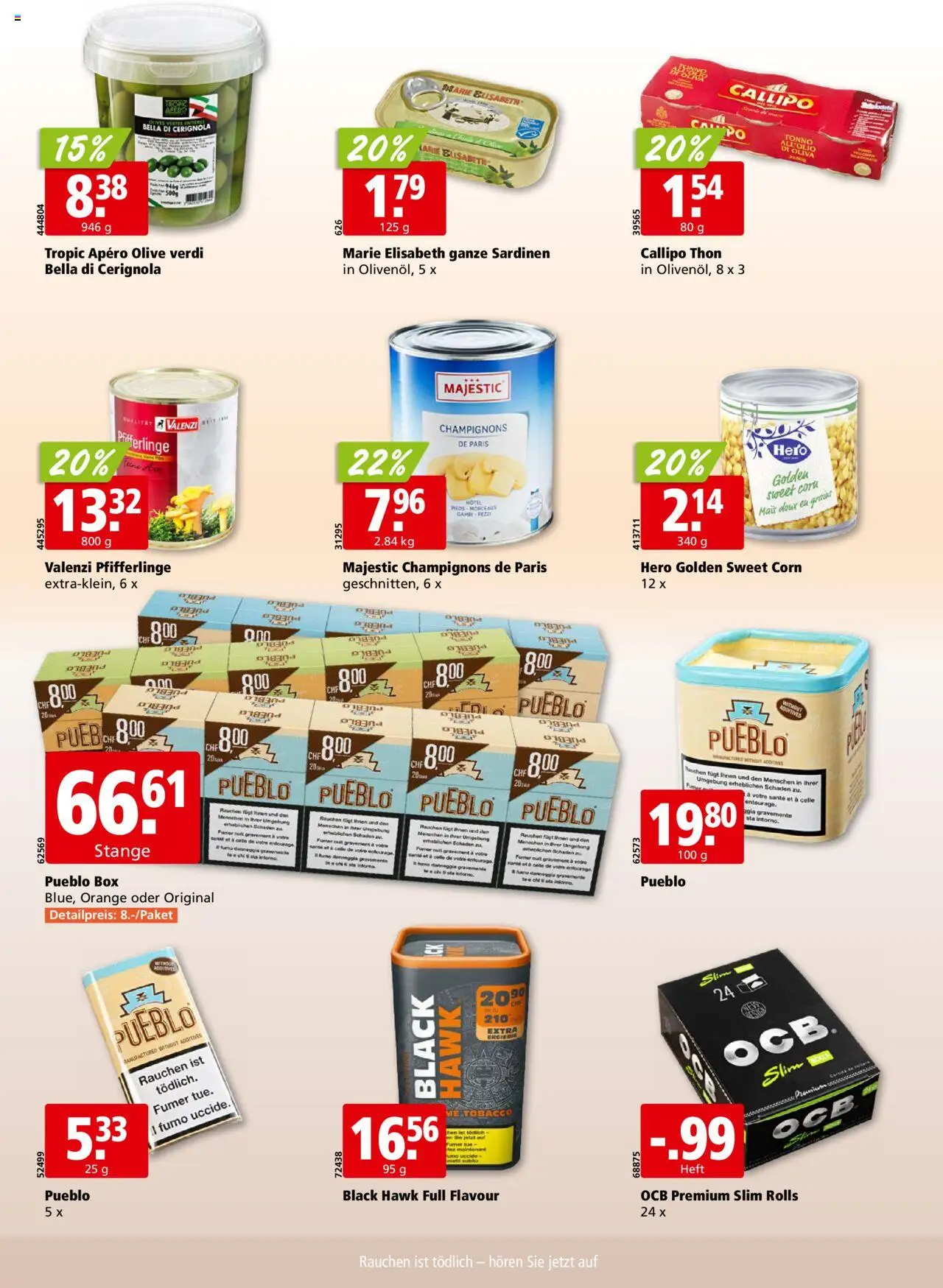 Aligro Aktionen ab 25.08.2025 | Seite: 23 | Produkte: Box, Öl, Champignons