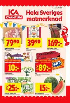 ICA Kvantum - Höganäs - Förhandsvisning av reklamblad från butik ICA Kvantum aktuell från 04.08.2025