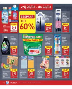 Aldi folder week 12 - Voorbeeld van een folder van Aldi, geldig van 16.03.2026 | Pagina: 24 | Producten: Wc, Douche, Wasmiddel, Wasverzachter