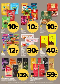 Merrild, Lavazza, Café Noir eller Gevalia kaffe, Merrild, Lavazza, Café Noir eller Gevalia kaffe 340-500 g formalet kaffe. gyldig fra 10.01.2026 | Side: 20