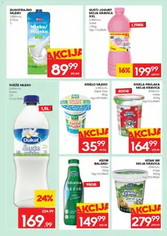 Idea katalog  - pregled Idea kataloga - važi od 16.04.2026 | Strana: 10 | Proizvode: Sitan sir, Mleko, Jogurt, Pavlaka
