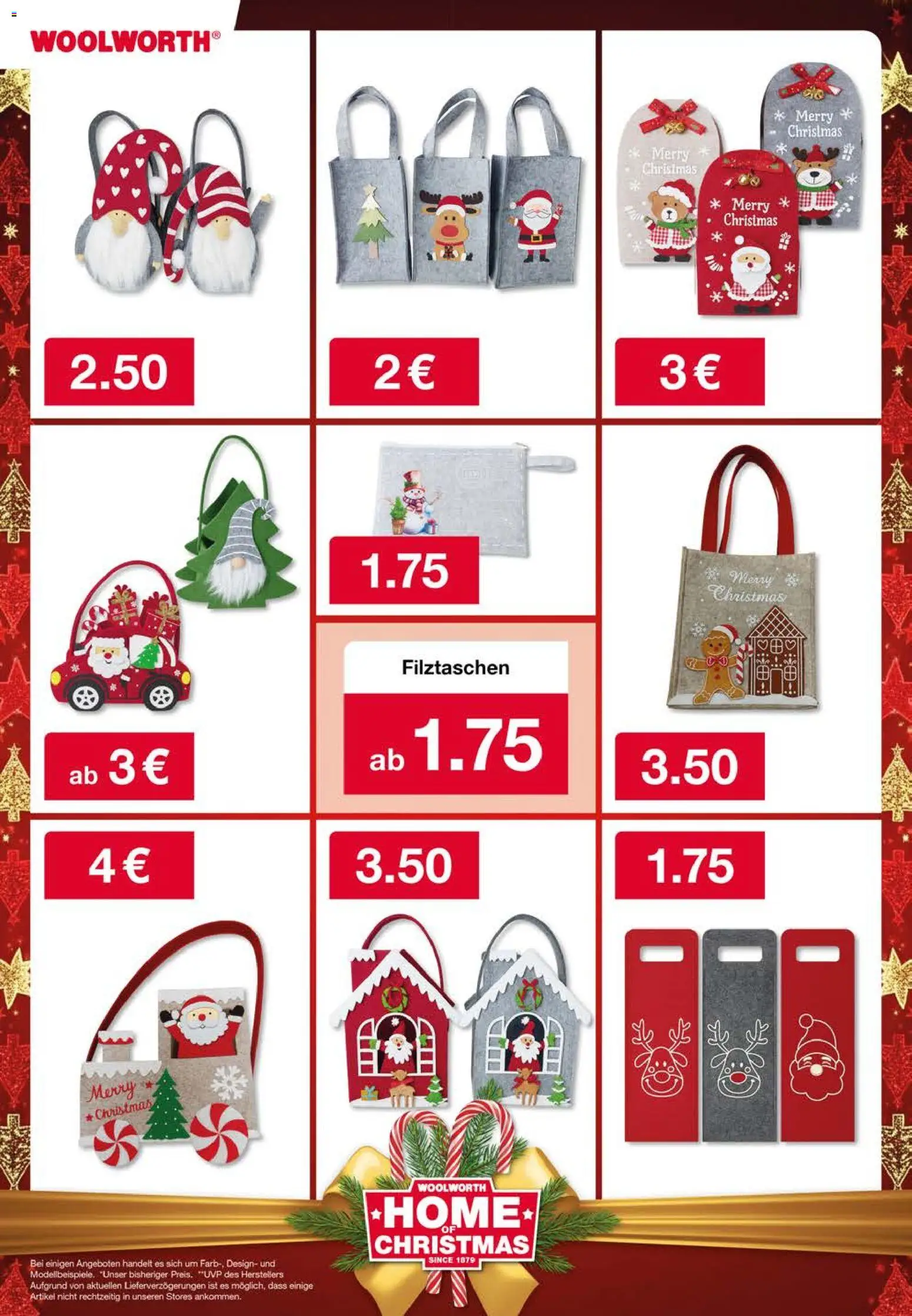 Woolworth  Weihnachtskatalog! gültig ab 24.10.2025 | Seite: 77