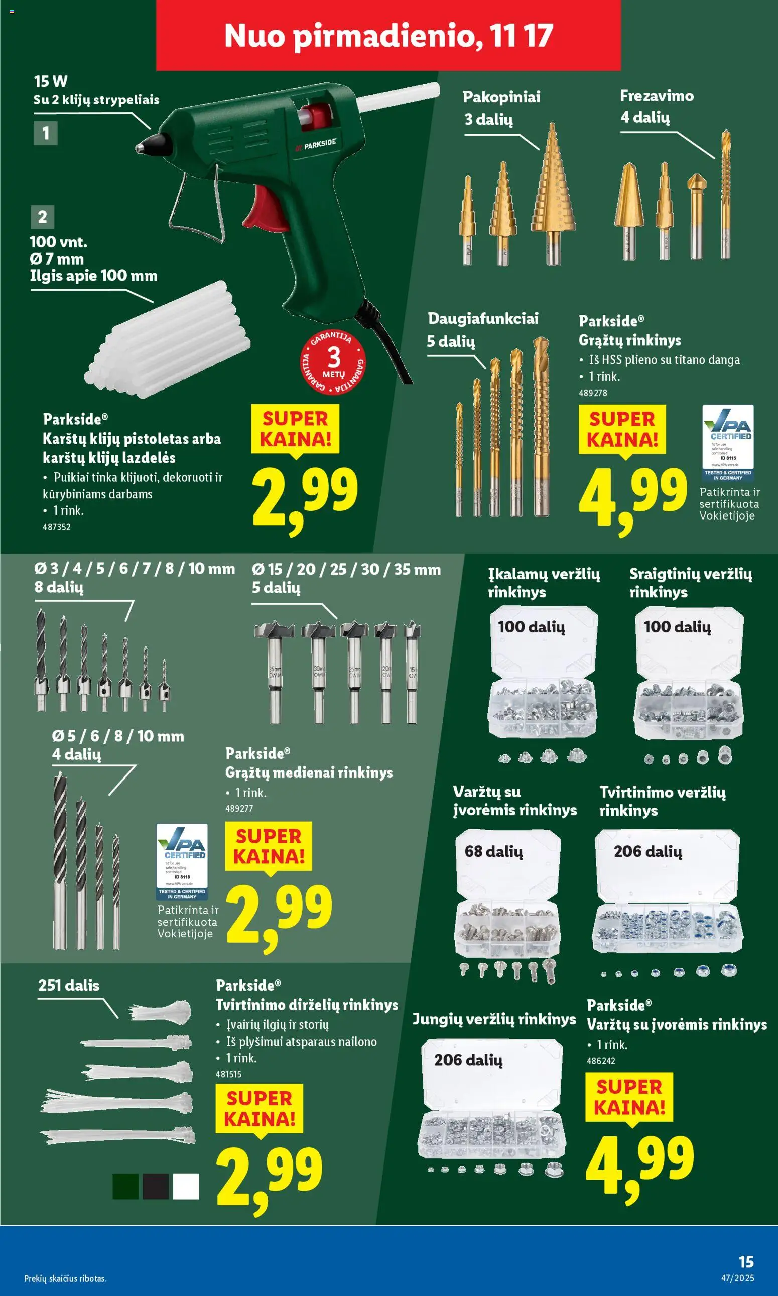 LIDL akcijos nuo 17.11.2025 | Puslapis: 15
