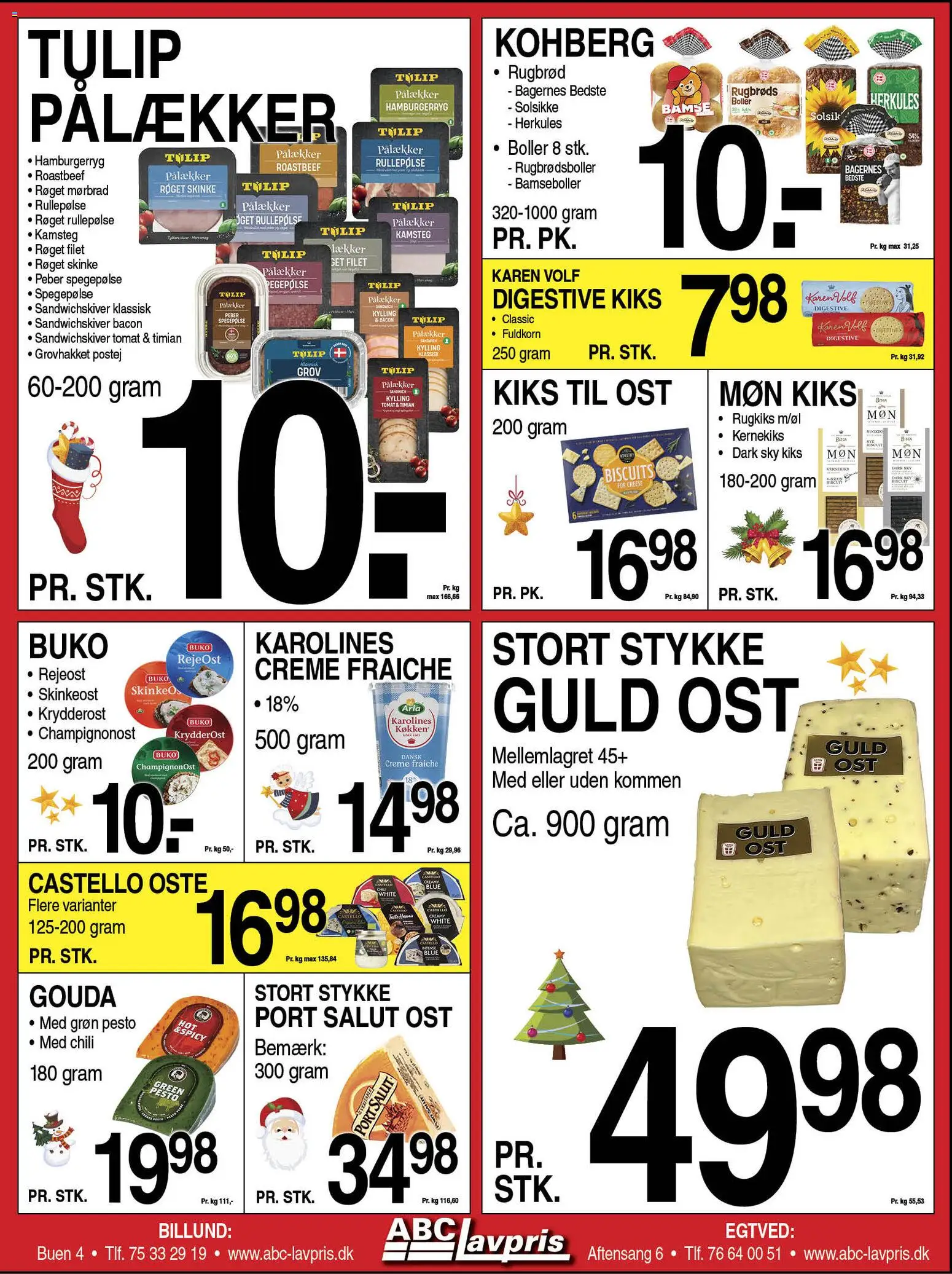 Abc Lavpris tilbudsavis – gyldig fra 17.12.2025 | Side: 7 | Produkter: Rullepølse, Peber, Bacon, Timian