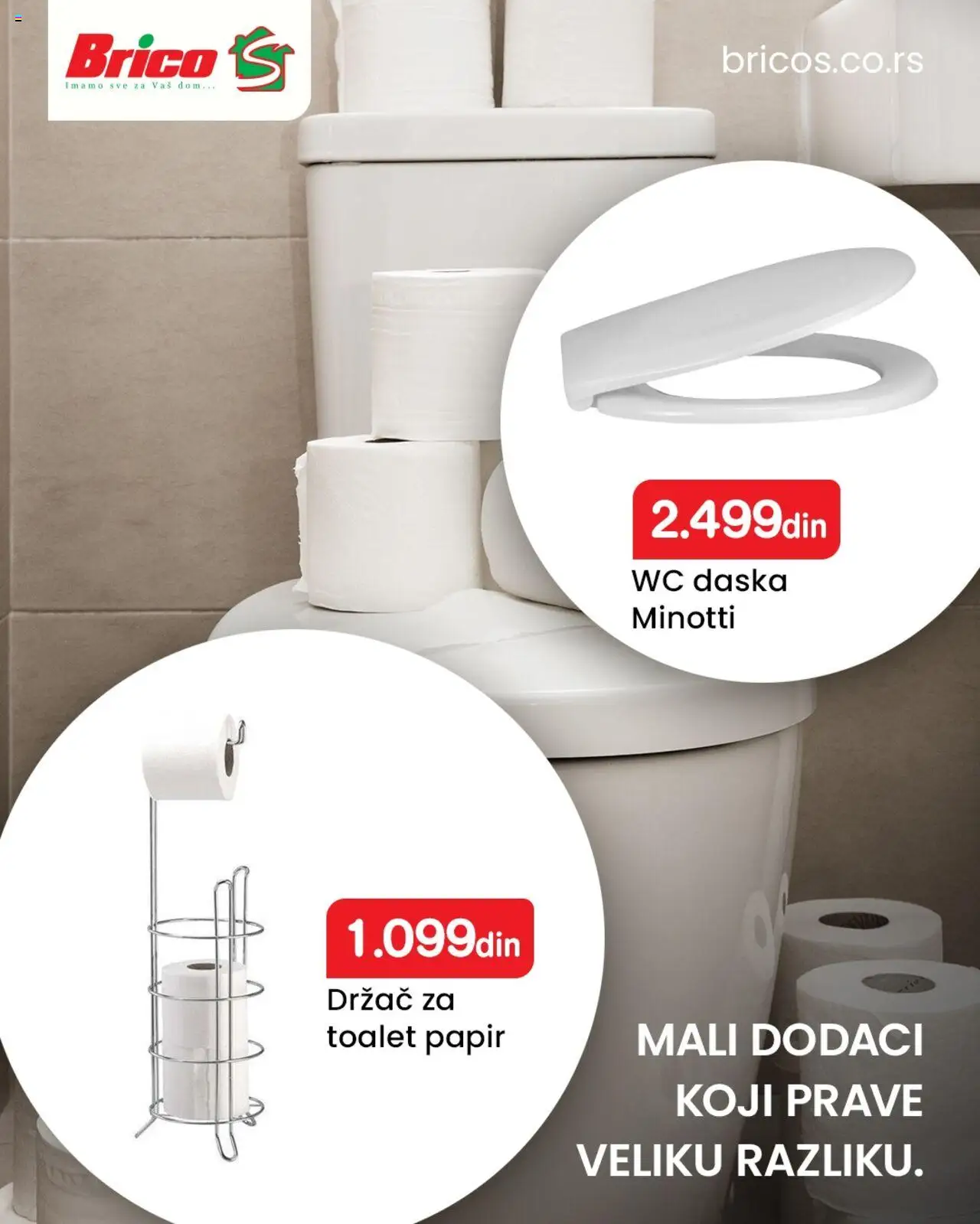 Brico S katalog - važi od 30.09.2025 | Strana: 5 | Proizvode: Toalet papir, Wc