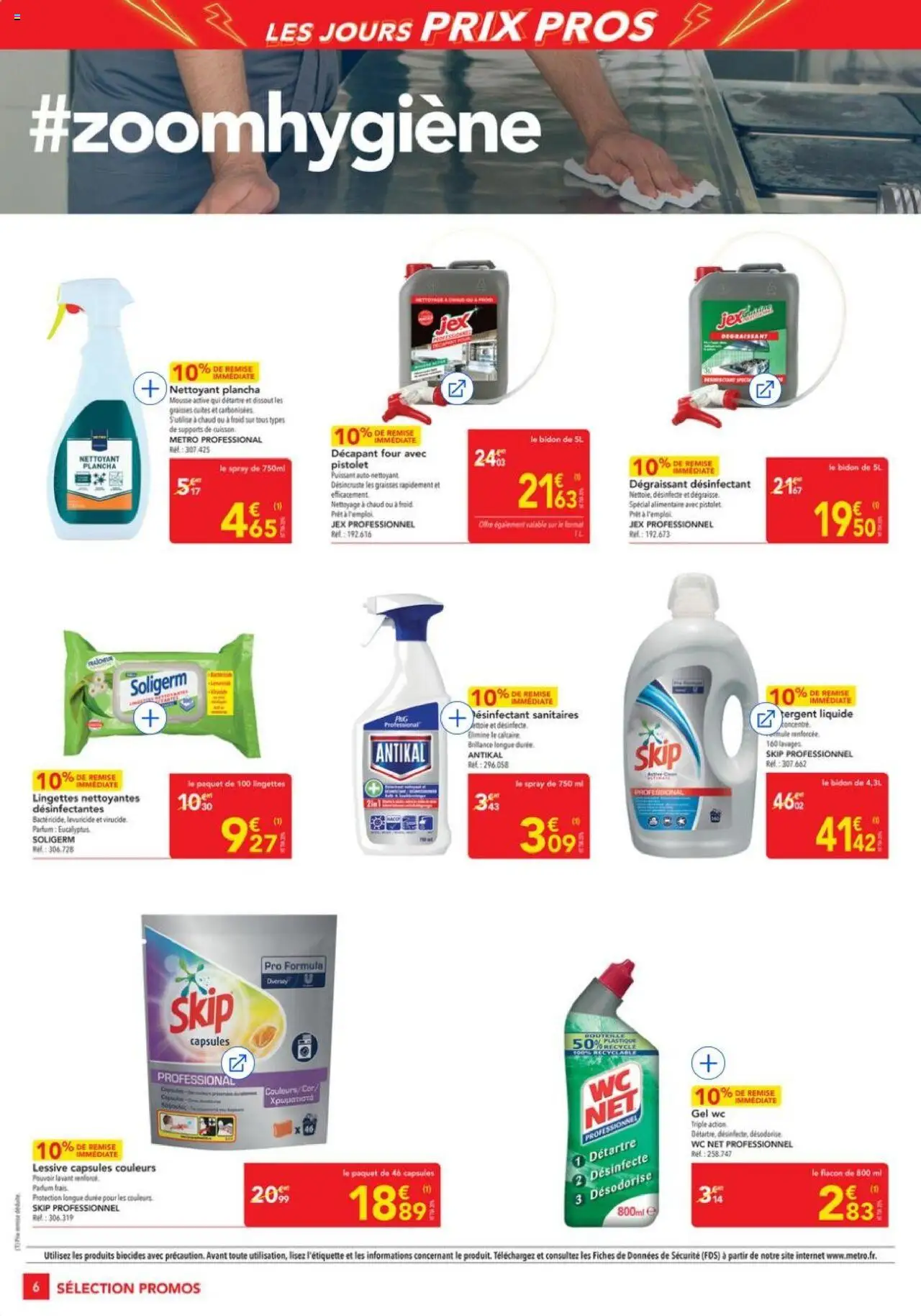  | Page: 6 | Produits: Plancha, Four, Mousse, Lessive