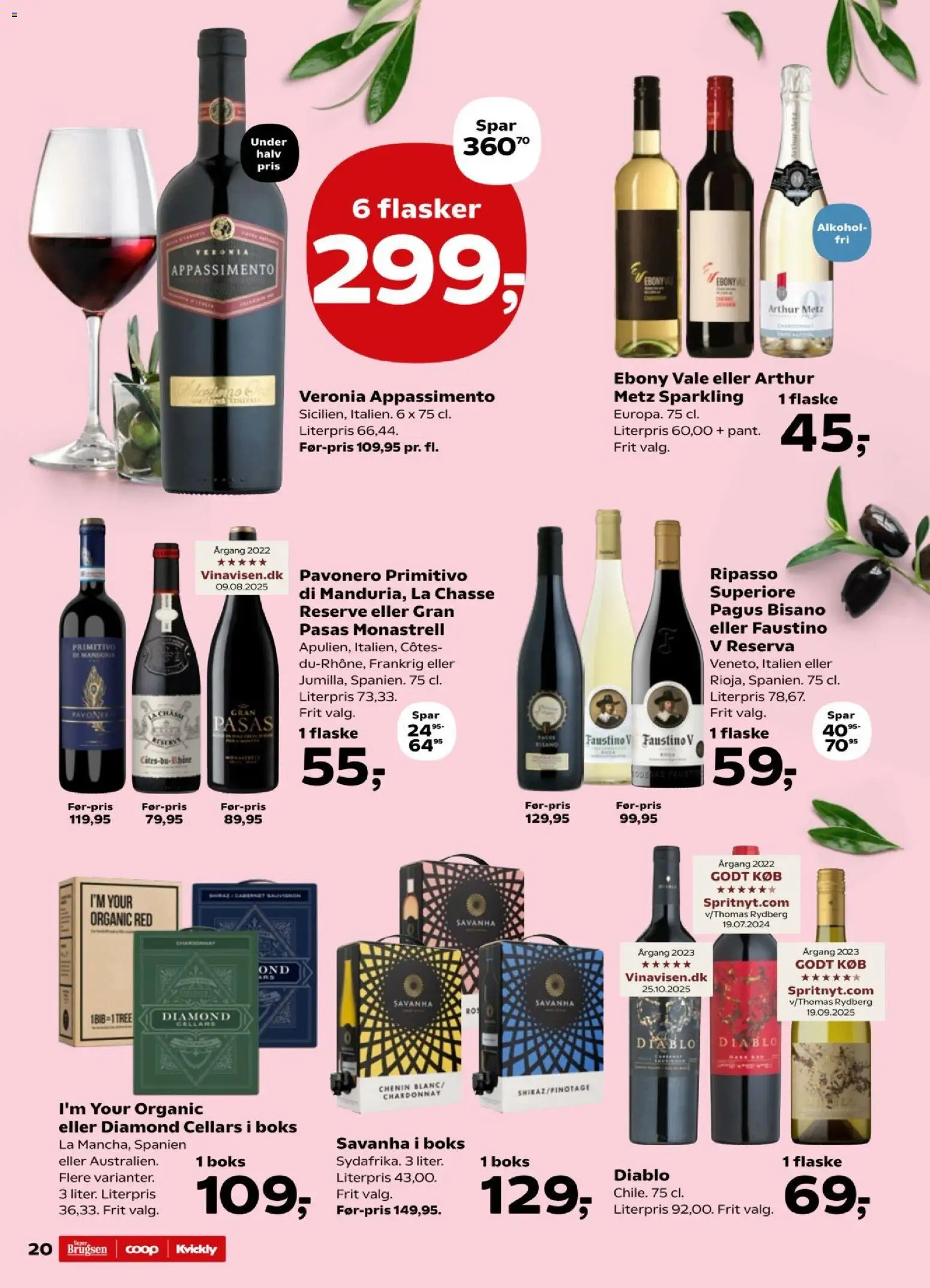 Kvickly tilbudsavis – gyldig fra 23.01.2026 | Side: 20 | Produkter: Boks