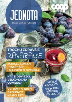 COOP Jednota časopis - náhľad platný od 01.08.2025