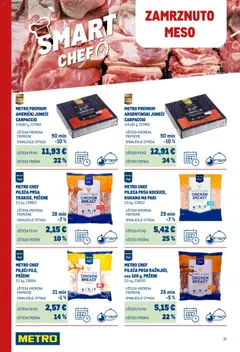 Metro - Smart Chef - Pregled kataloga iz trgovine Metro, vrijedi od 01.02.2026 | Stranica: 10 | Proizvodi: Meso, Pileća prsa