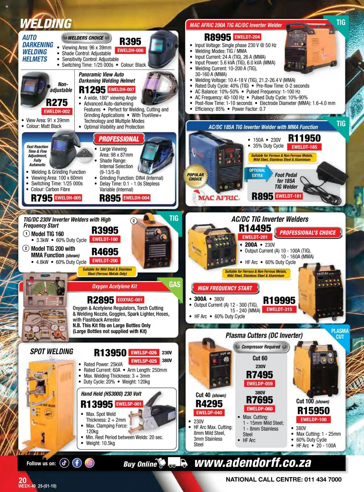 New Adendorff catalogue – valid from 01.10.2025 | Page: 22 | Products: Compressor