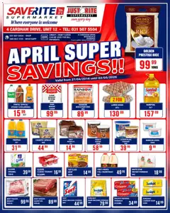 Saverite specials catalogue – valid from 27.04.2026