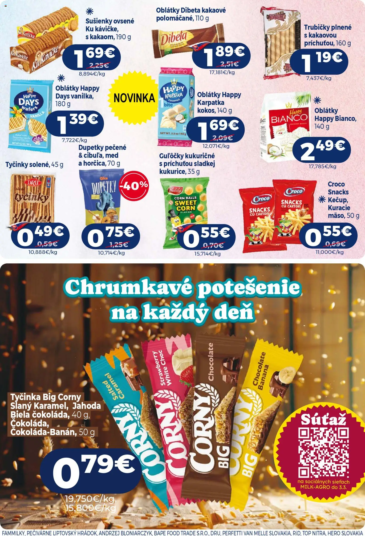 Nové Milk Agro akcie – leták je platný od 18.02.2026 | Strana: 10 | Produkty: Med