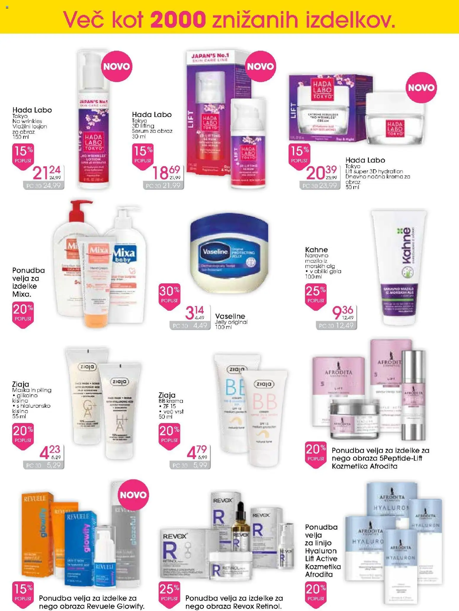 Novi Tuš drogerija katalog ponudbe – veljaven od 11.03.2026 | Stran: 6 | Izdelki: Bb krema, Krema, Maska, Krema za obraz