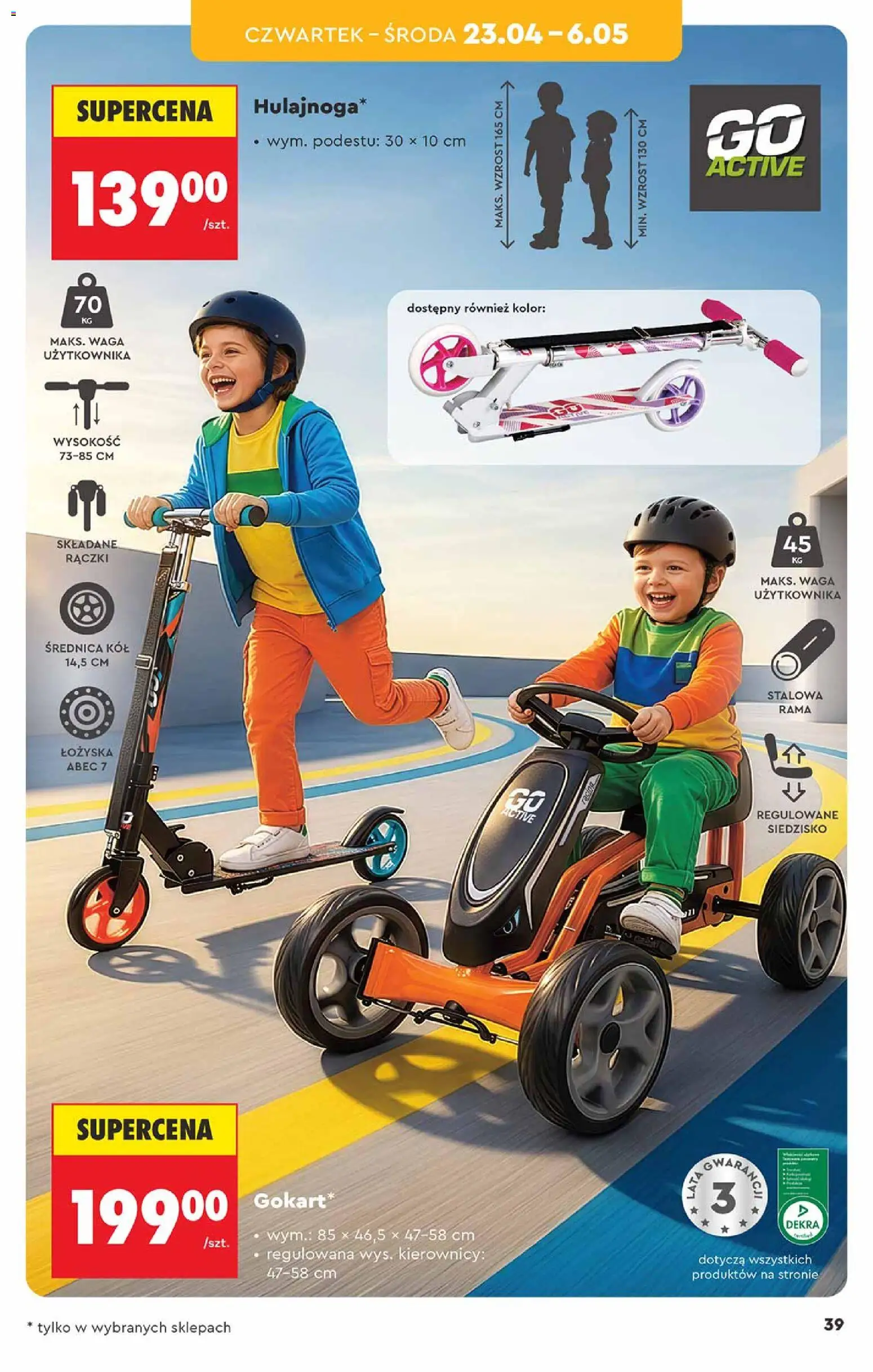 Biedronka Polsko leták - Hity i inspiracje od 20.04.2026 | Strana: 39 | Produkty: Rama