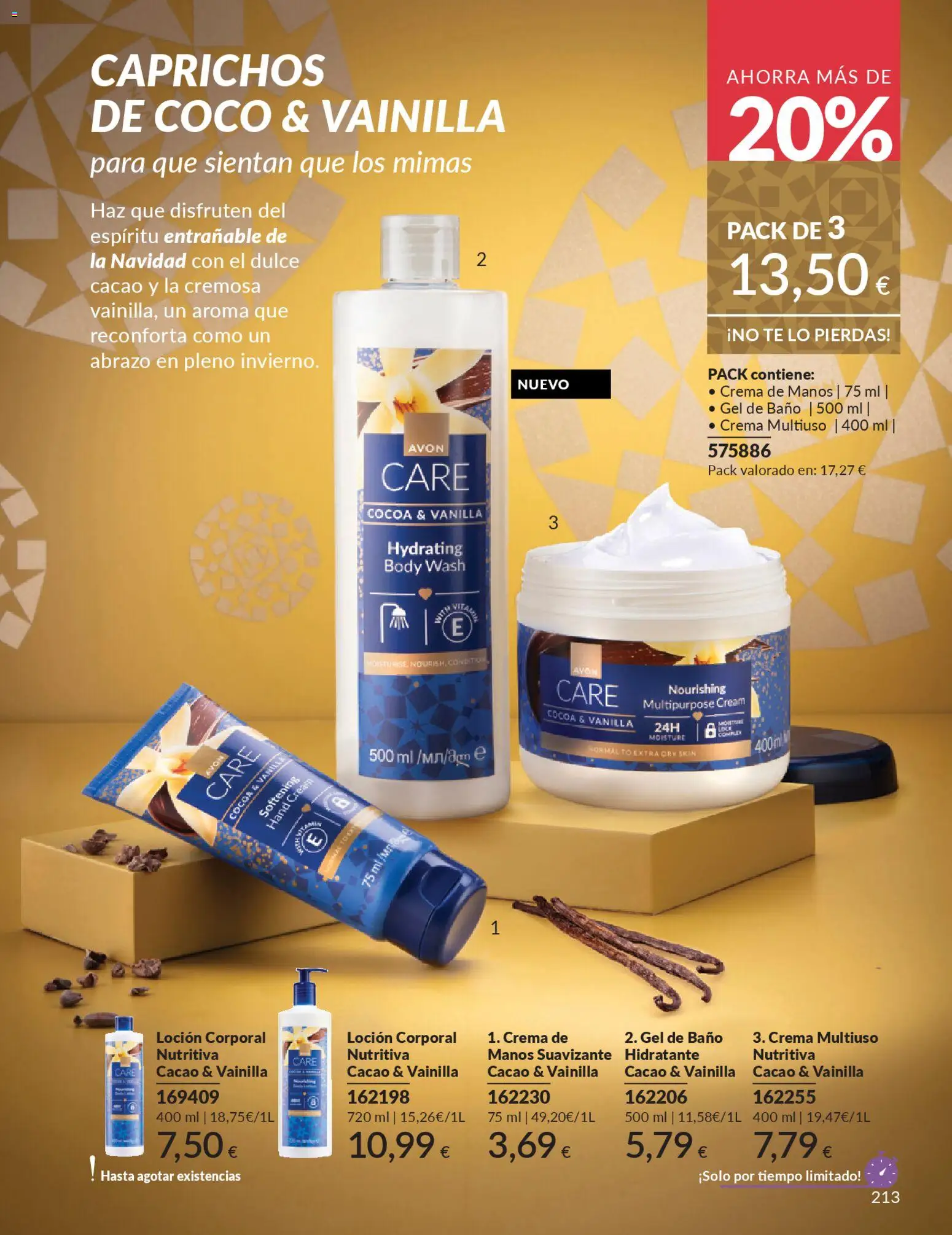 Catálogo AVON campaña 12 │ válido desde el 01.12.2025 | Página: 213