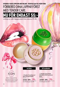 Oriflame - Katalog 3/26 - Förhandsvisning av reklamblad från butik Oriflame aktuell från 18.02.2026 | Sida: 38 | Produkter: Balsam