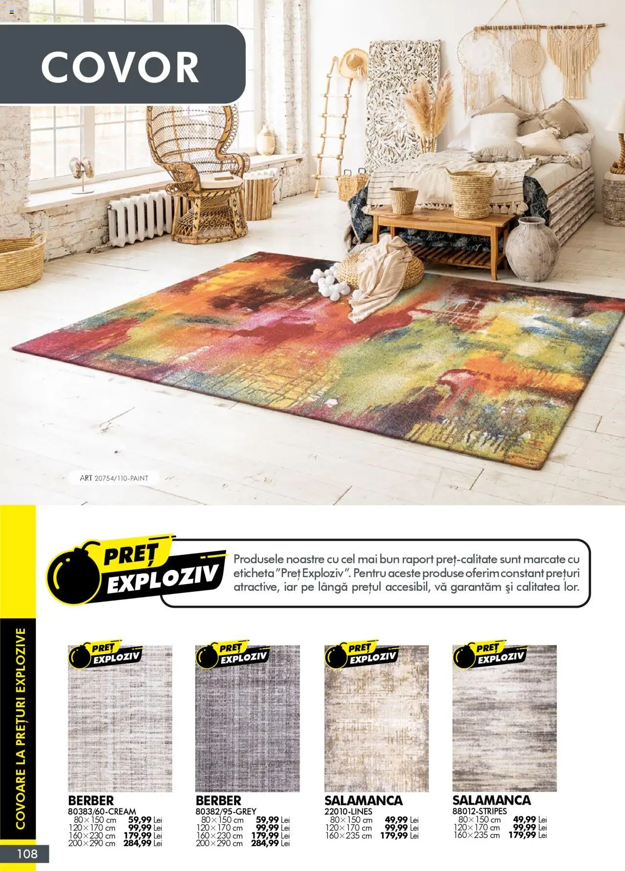 Noul catalog Diego – valabil de la 01.10.2025 | Pagină: 108 | Produse: Covor