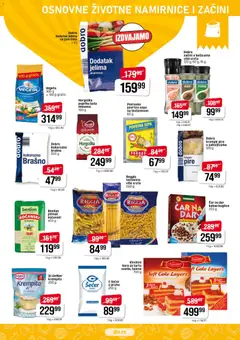 DIS katalog  - pregled DIS kataloga - važi od 09.04.2026 | Strana: 7 | Proizvode: Brašno, Podravka, Kore za tortu, Pirinač