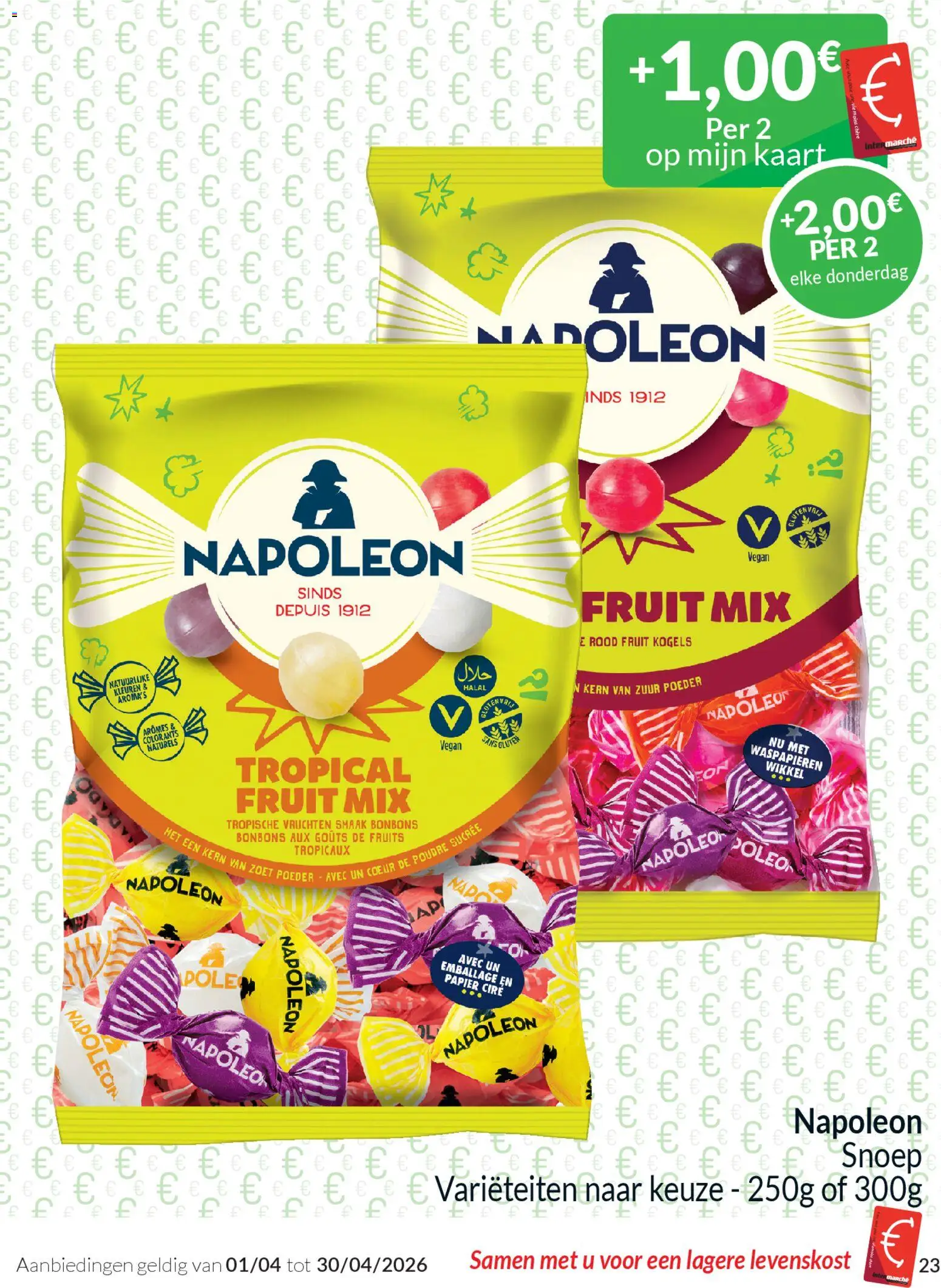 {H1} | Pagina: 23 | Producten: Papier, Fruit, Poeder, Kaart