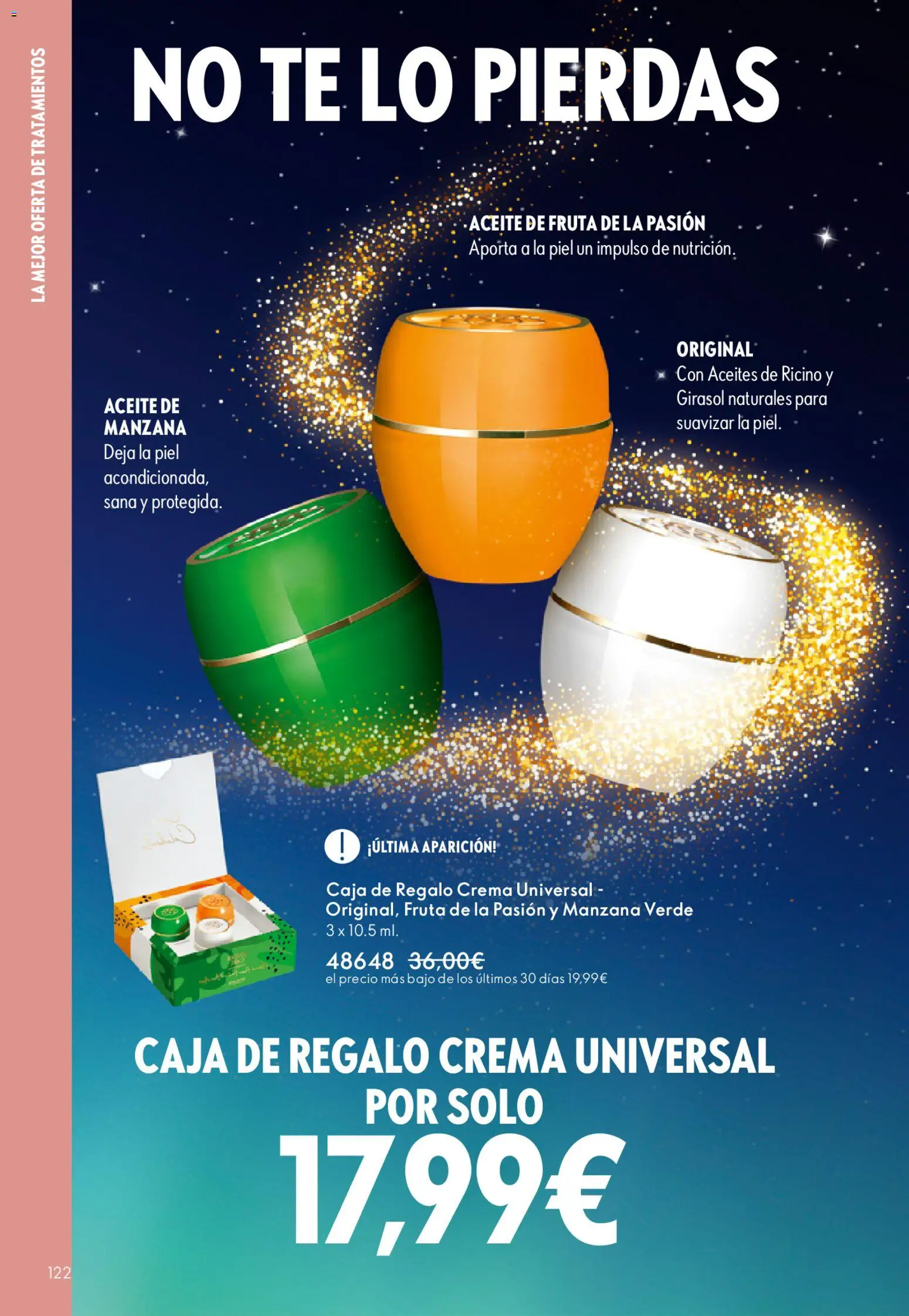 Oriflame - Catálogo Campaña 16 │ válido desde el 19.11.2025 | Página: 122 | Productos: Manzana, Crema, Té, Caja