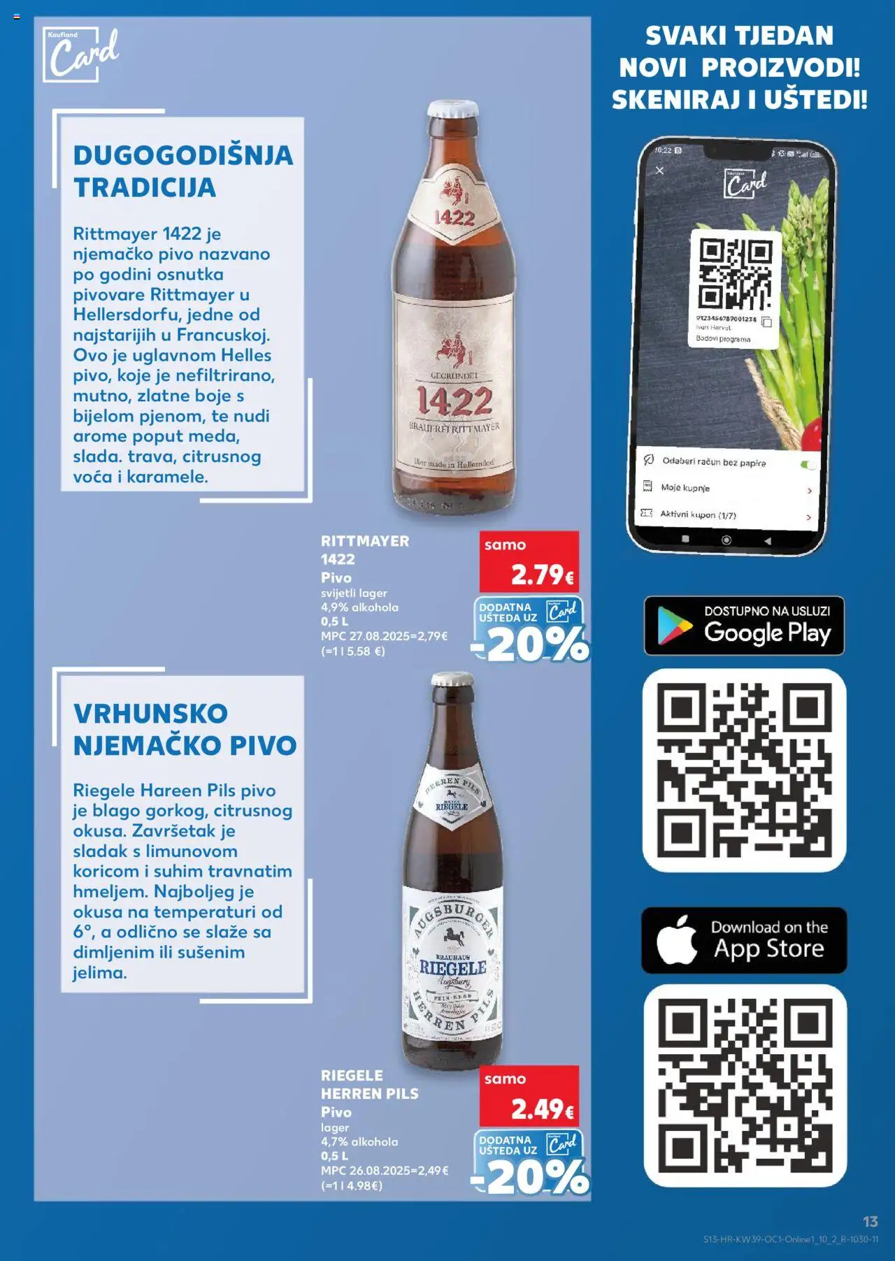 Kaufland HR akciós ujság - amely érvényes a következő dátumtól: 24.09.2025 | Oldal: 13