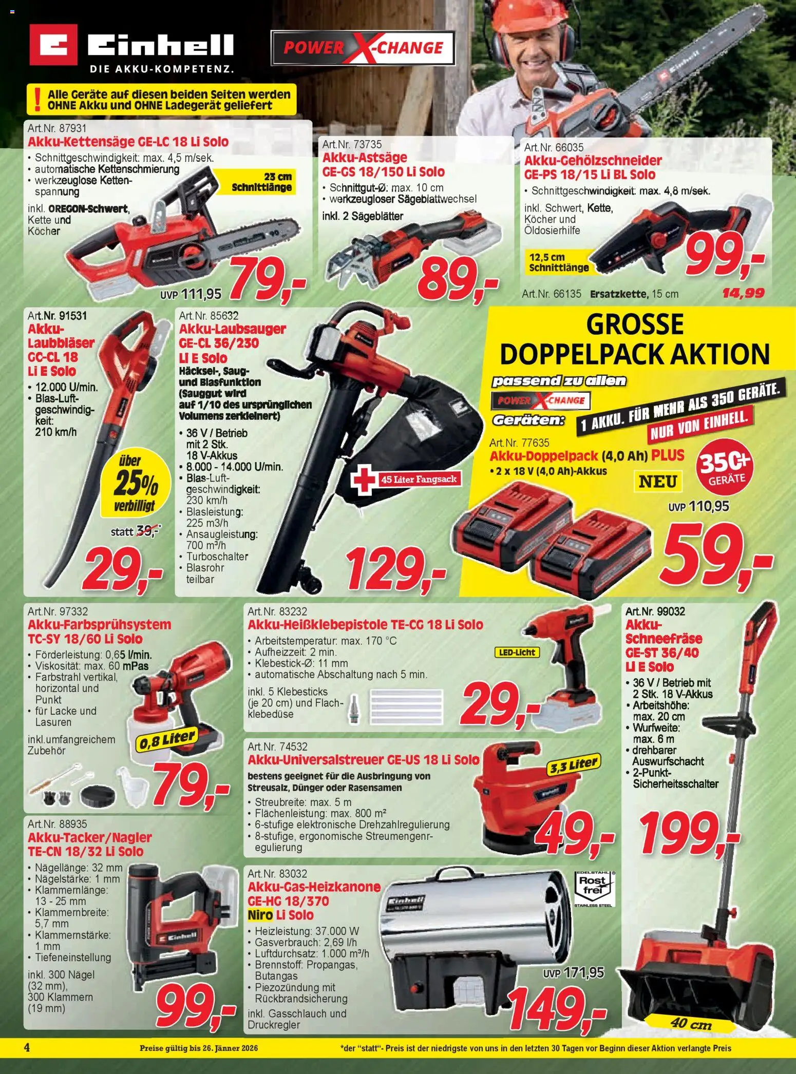Zgonc Flugblatt Jänner I 2026 gültig ab 01.01.2025 | Seite: 4 | Produkte: Kocher