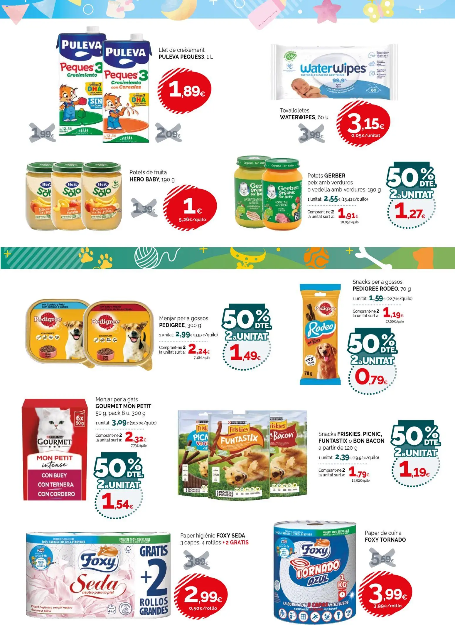 Condis - folleto life │ válido desde el 18.03.2026 | Página: 23 | Productos: Papel higienico, Cereales, Φίλτρο καφέ