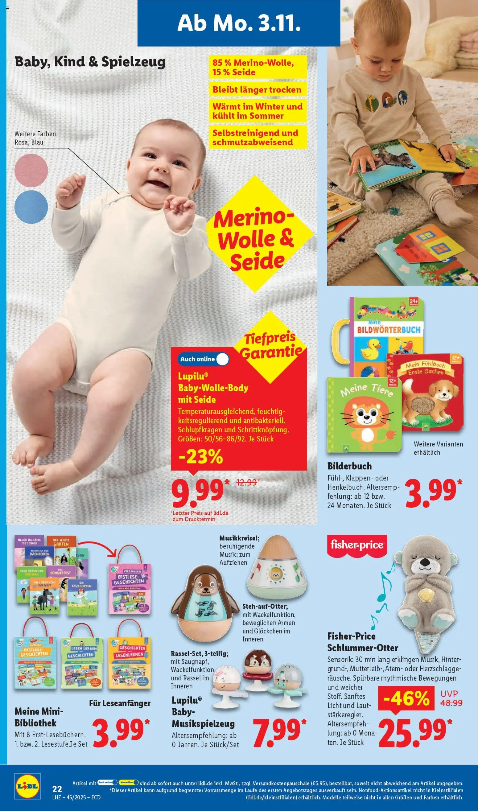 Lidl - Prospekt – gültig ab 03.11.2025 | Seite: 44 | Produkte: Bibliothek
