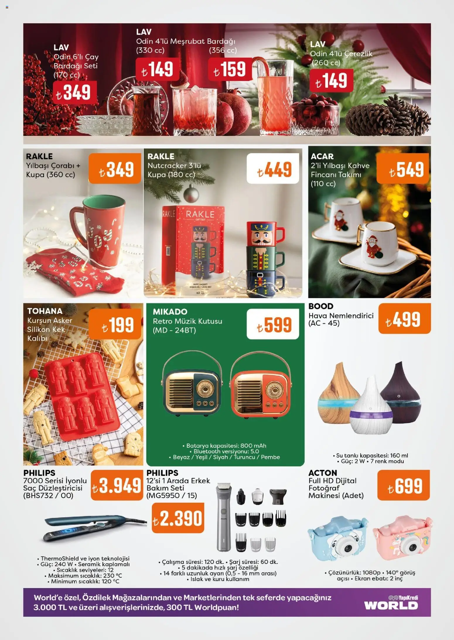 Özdilek Katalog - 17.12.2025 tarihinden itibaren geçerlidir | Sayfa: 10 | Ürünler: Kahve, Çay, Su