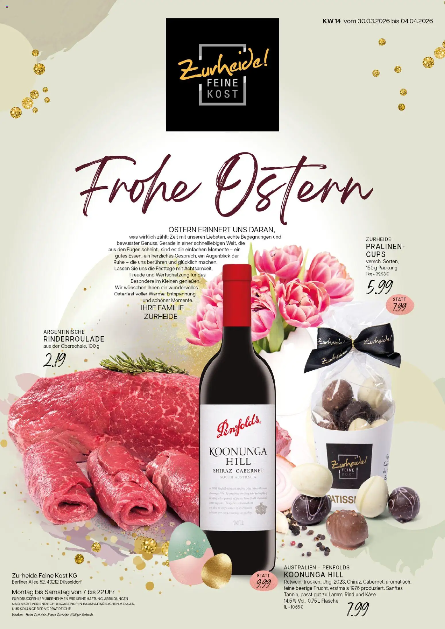 Edeka Zurheide Prospekt 	 – gültig ab 30.03.2026 | Seite: 1