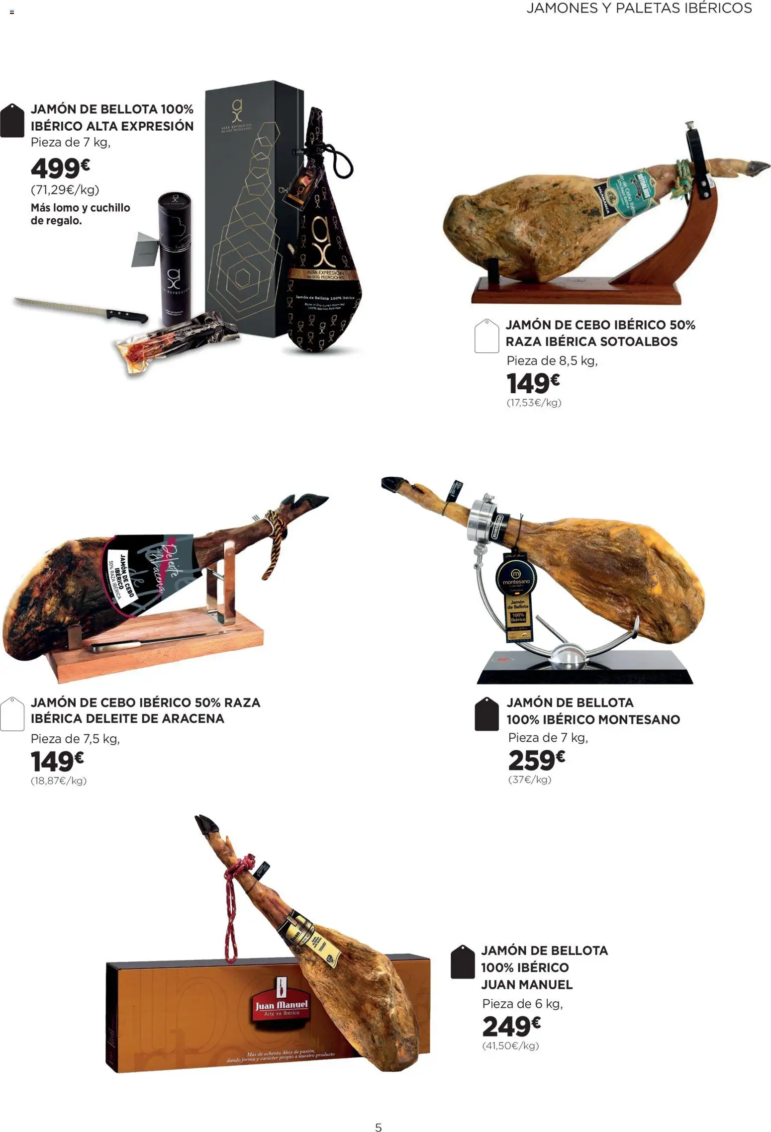 Supercor Canarias │ válido desde el 29.01.2026 | Página: 5 | Productos: Jamón
