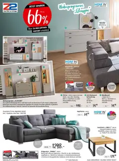 Zurbrüggen - Junges Wohnen - gültig ab dem 09.08.2025 | Seite: 2 | Produkte: Wandboard, Vitrine, Couchtisch